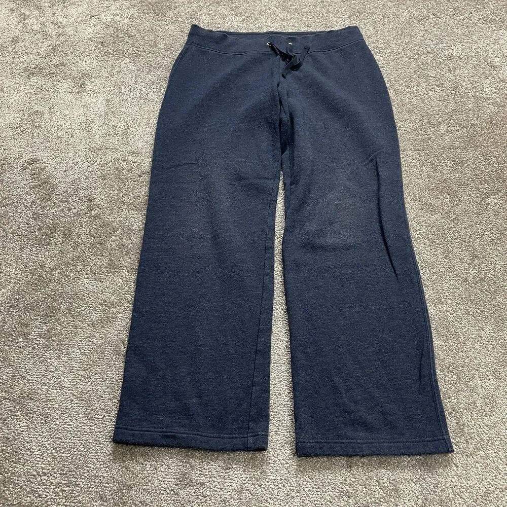 Made for Life Sweatpants Womens Small Blue Lounge comfort Soft Ladies 32x29